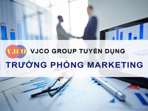VJCO GROUP Tuyển trưởng phòng marketing